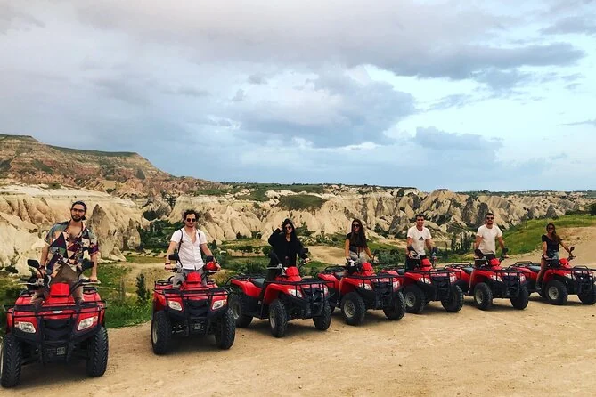 ATV-Tour bei Sonnenuntergang
